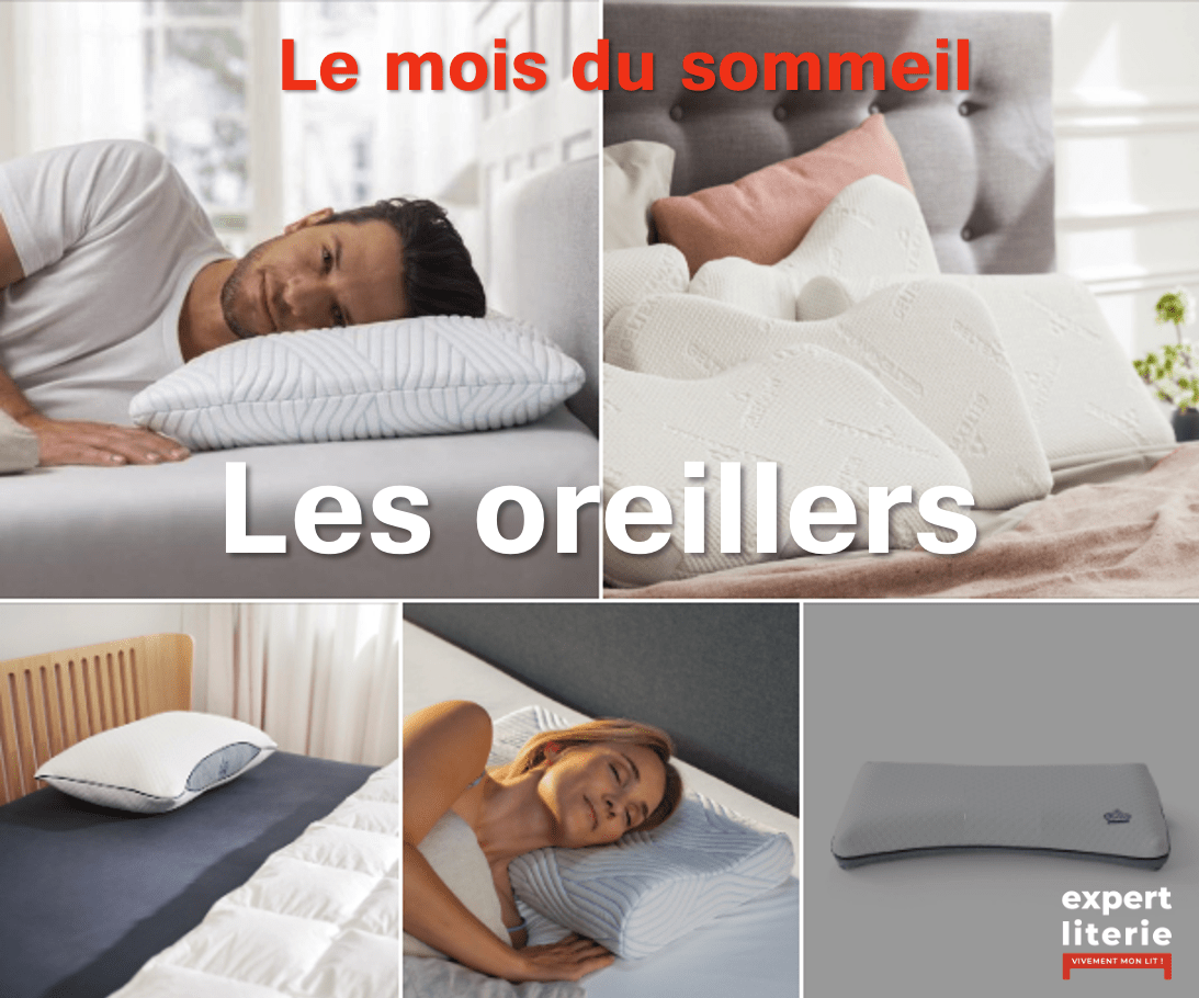 Le mois du Sommeil : les oreillers