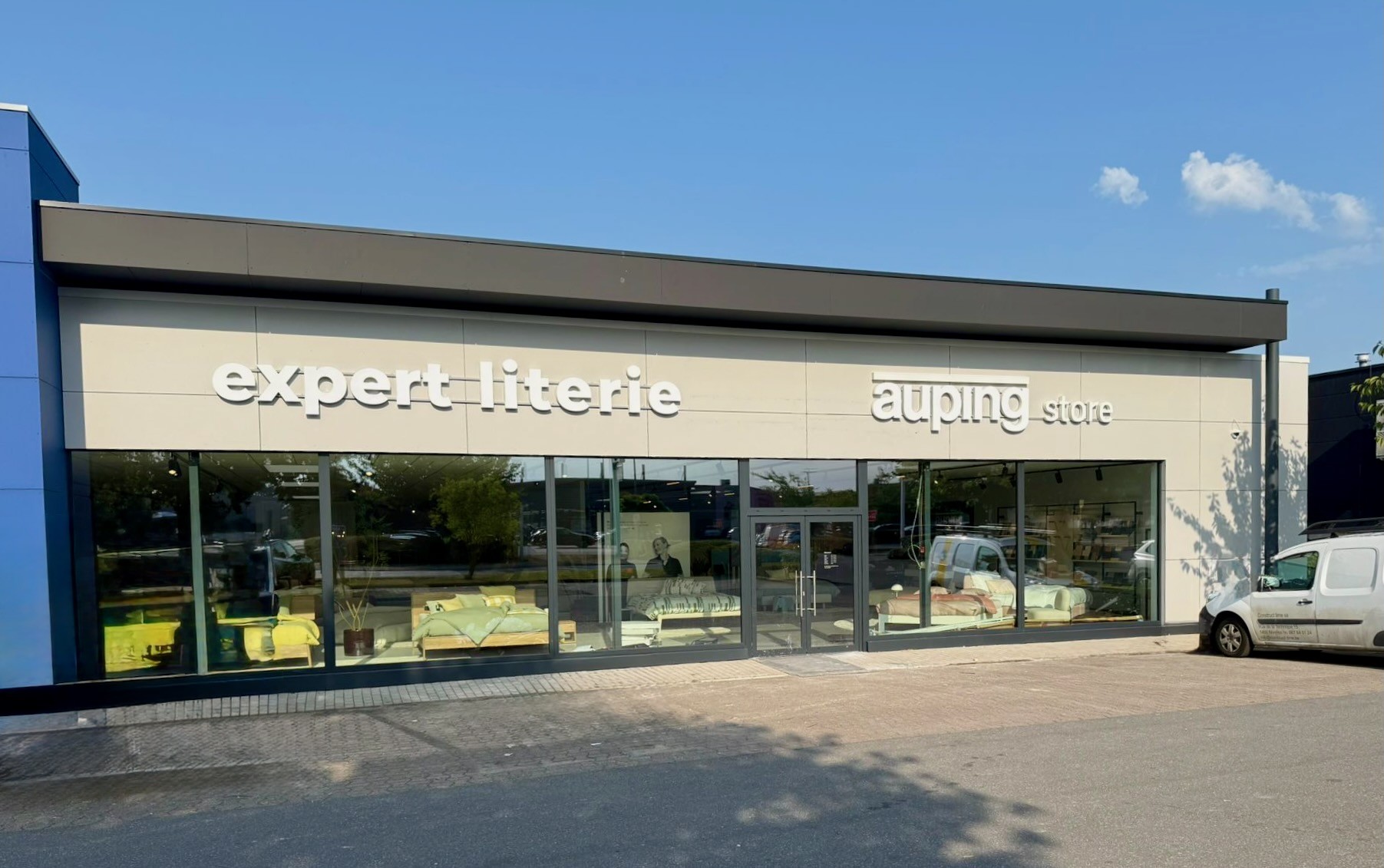 Ouverture 14 juin : Expert Literie & Auping Store Gosselies