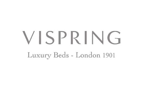 Logo Vispring, marque britannique de lits de luxe fondée à Londres en 1901